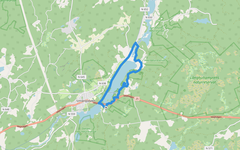Simlången runt