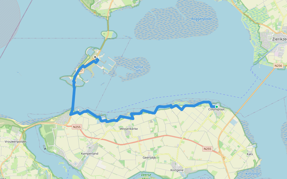 Oosterscheldepad 04 ColijnsplaatNeeltje Jans Hiking Trail