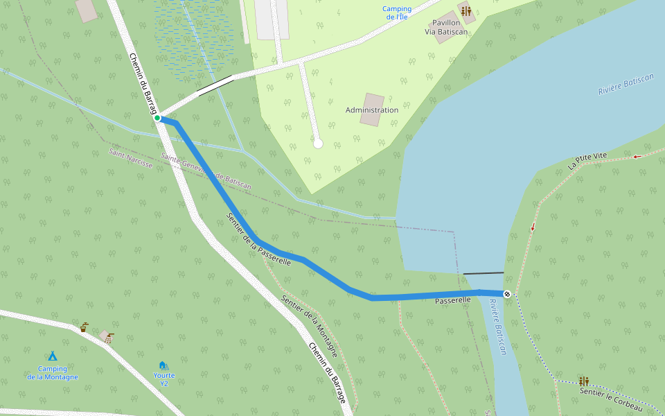 Sentier de la Passerelle