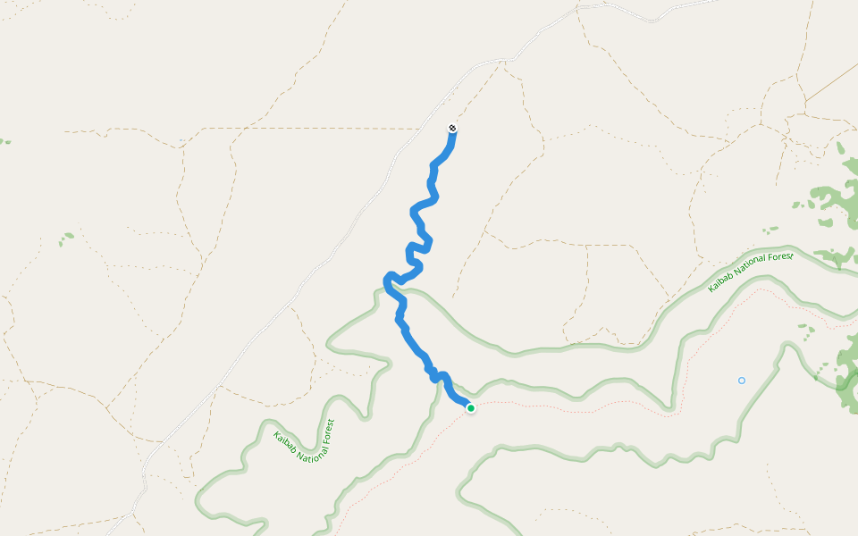 Swapp Trail #50 walking route map in Booze Crossing
