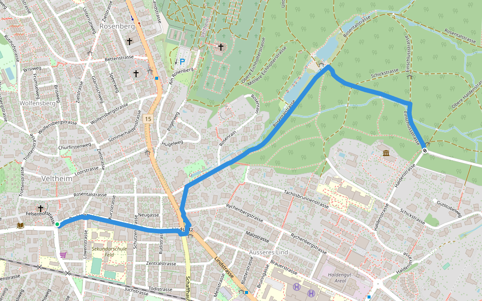 Winterthur Veltheim - Römerholz