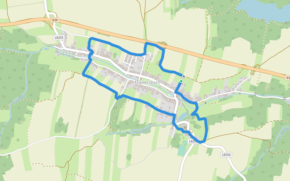 Storchenblickweg 57C walking route map in Rastenfeld