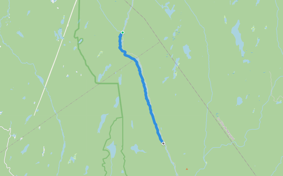 The North Draveur Hiking Trail SainteBrigittedeLaval, Québec Pacer