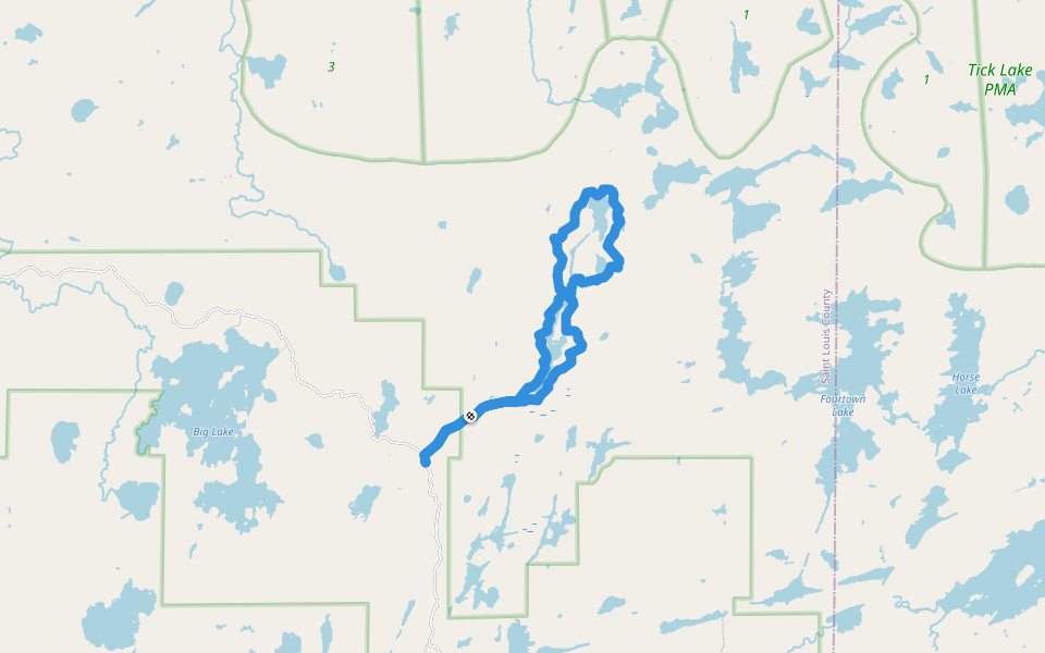 Angleworm Trail Hiking Ely, Minnesota Pacer