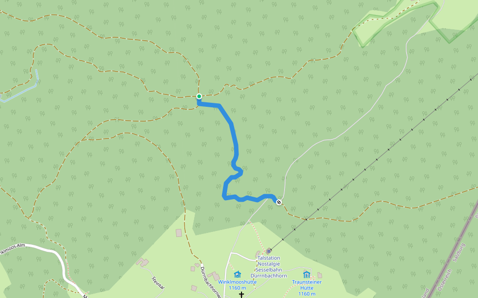 Wanderweg 122 - Reit im Winkl walking route map in Reit im Winkl