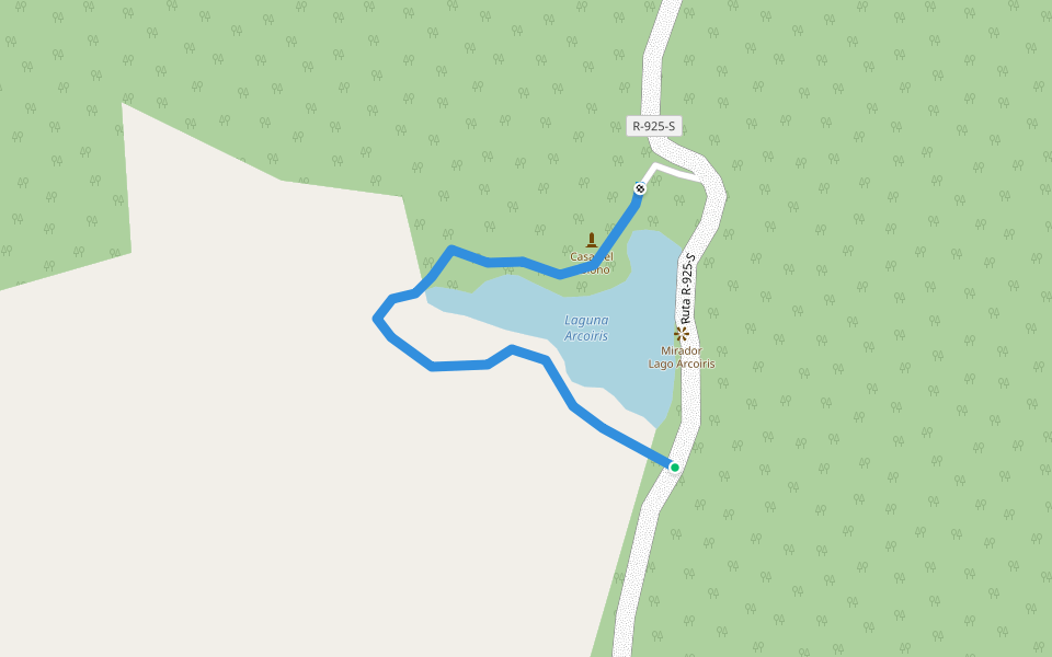 Rainbow Lagoon Trail Walking and Running Araucanía Pacer