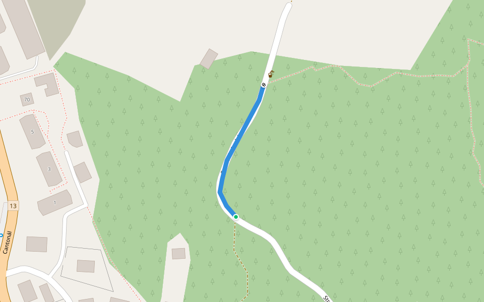 Ancubona - ? walking route map in S