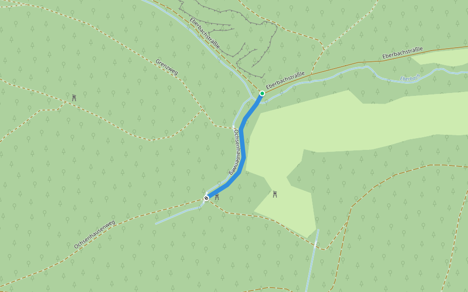 Untere Ochsenmatten - Ruine Ochsenstall