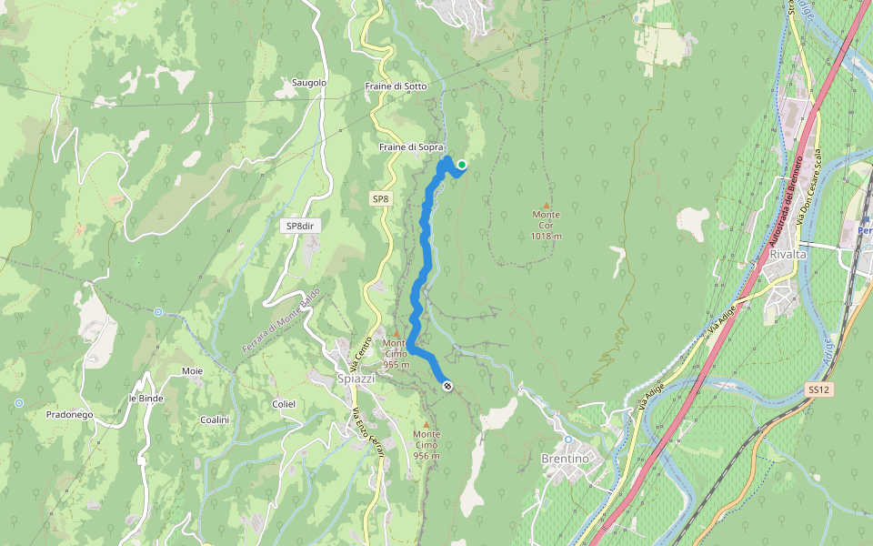Sentiero del Vajo dell'Orsa