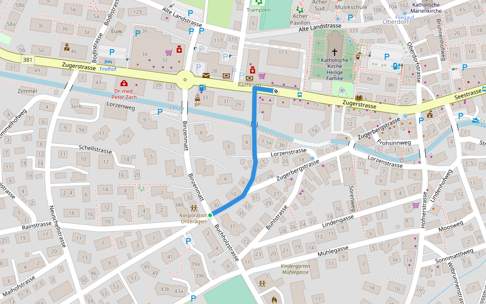 Korporations Haus - Unterägeri