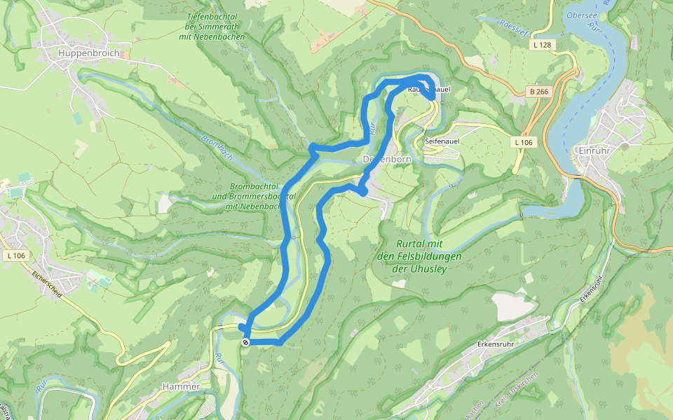 Eifelverein OG Eicherscheid - Weg 26 walking route map in Simmerath