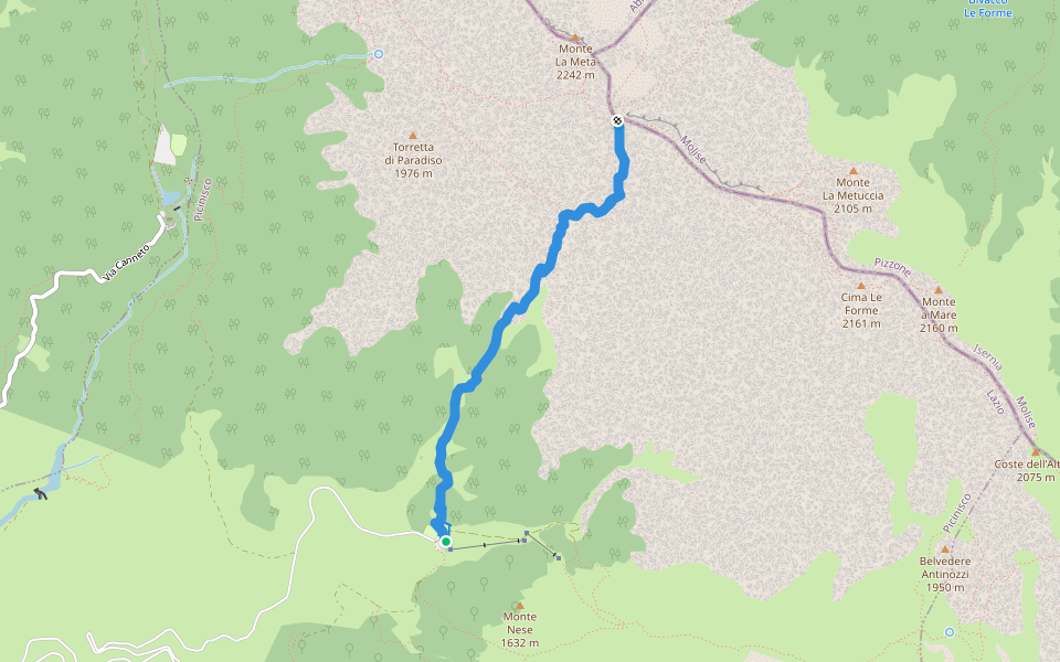 Prati di Mezzo - Passo dei Monaci