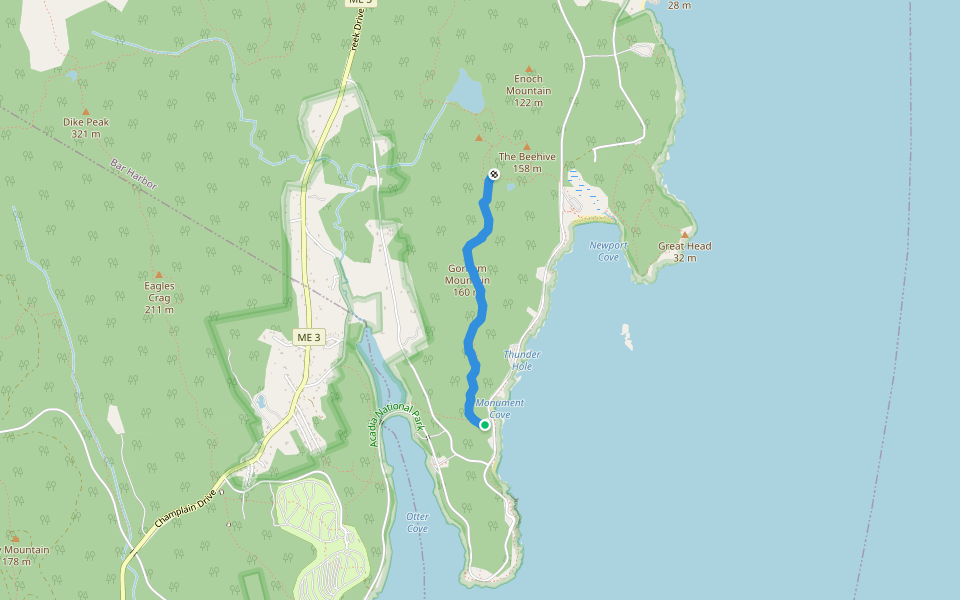 Gorham Mountain Trail