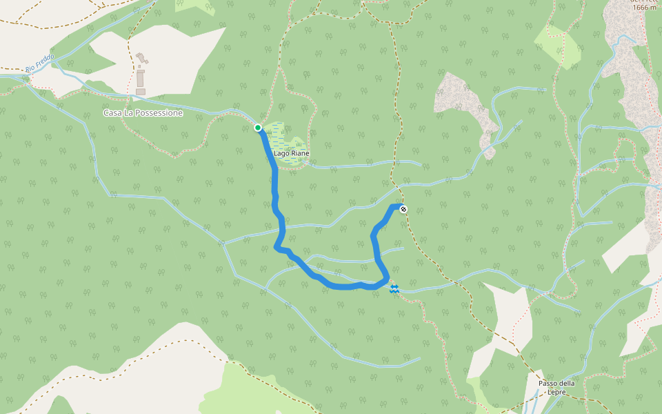 Lago Riane - Percorso 192