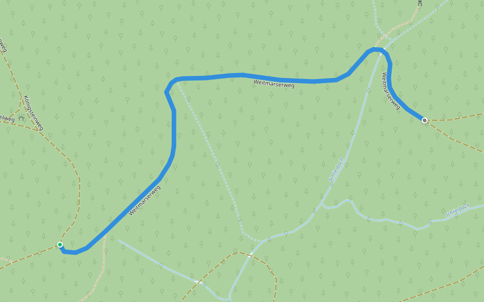 Funks Brünnele Weg walking route map in Plüderhausen
