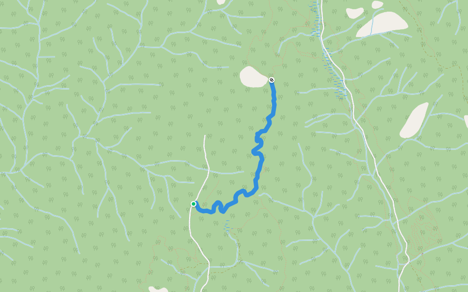 2cc walking route map in Lillooet