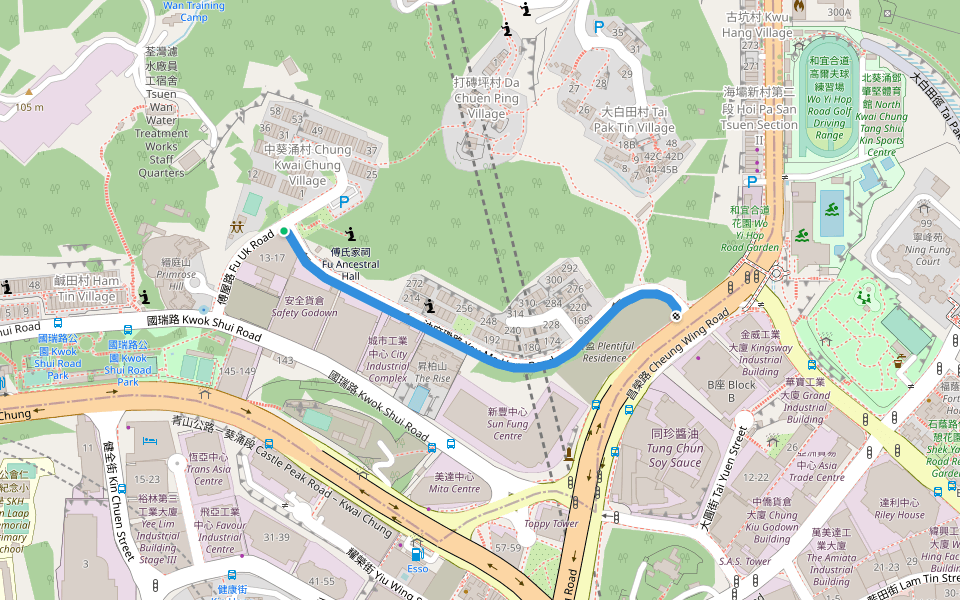 油麻磡路 Yau Ma Hom Road