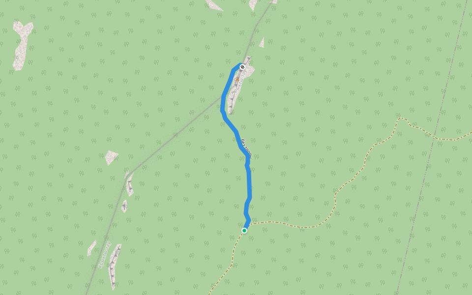 без тропы walking route map in Burangulovo