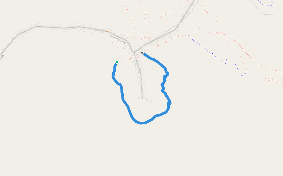 Bipolar walking route map in Ephrata