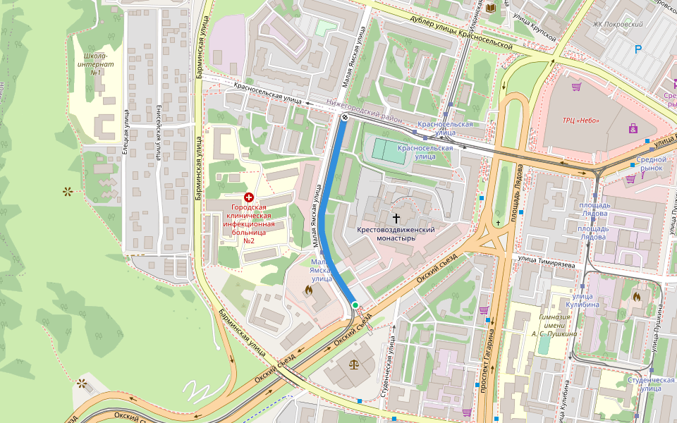 Малая Ямская улица