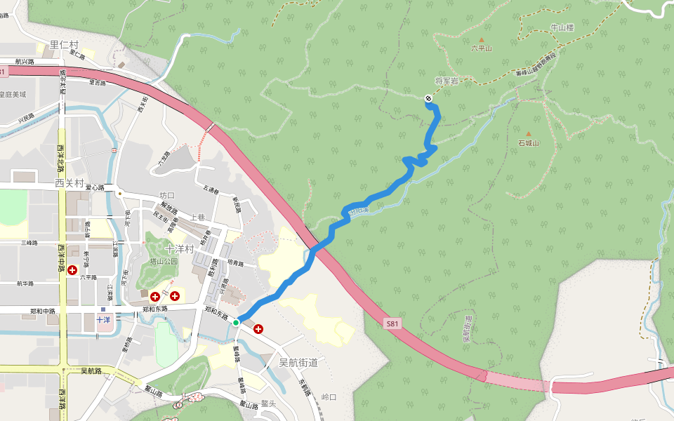 六平山登山步道