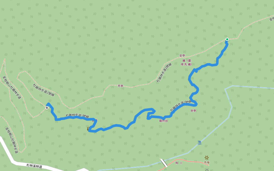 杜鵑林步道1號線