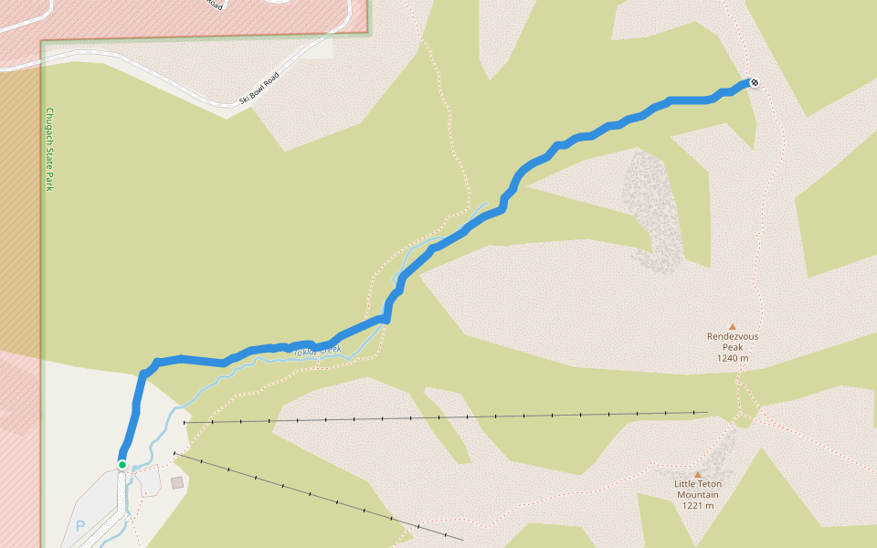 Arctic Valley Saddle Trail