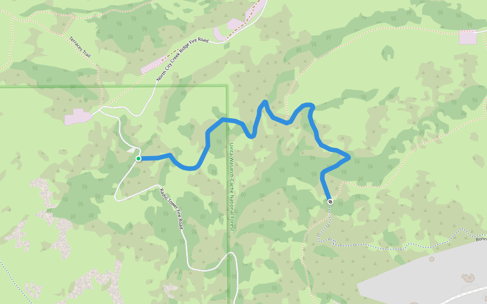 Bonneville Shoreline Trail - Hell Canyon Section