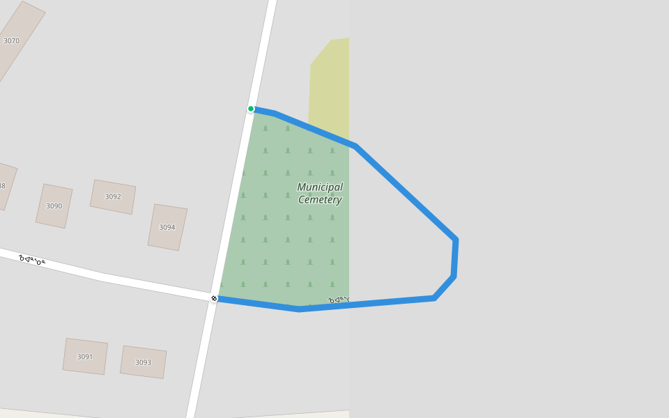 ᕹᐊᓐᔅoᓐ walking route map in Iqaluit