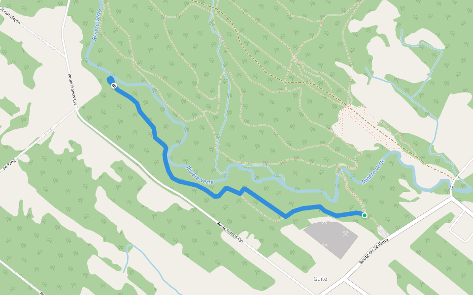 1 Sud walking route map in Maria