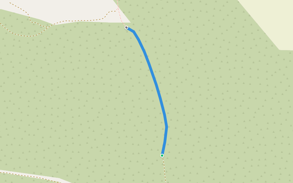 senda walking route map in Castelldans