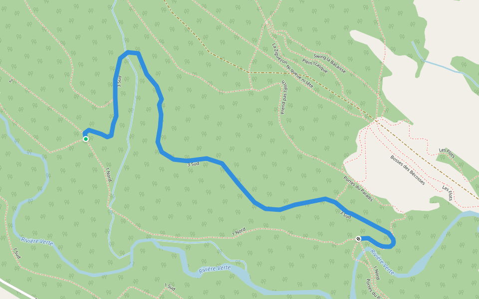 3 Sud walking route map in Maria
