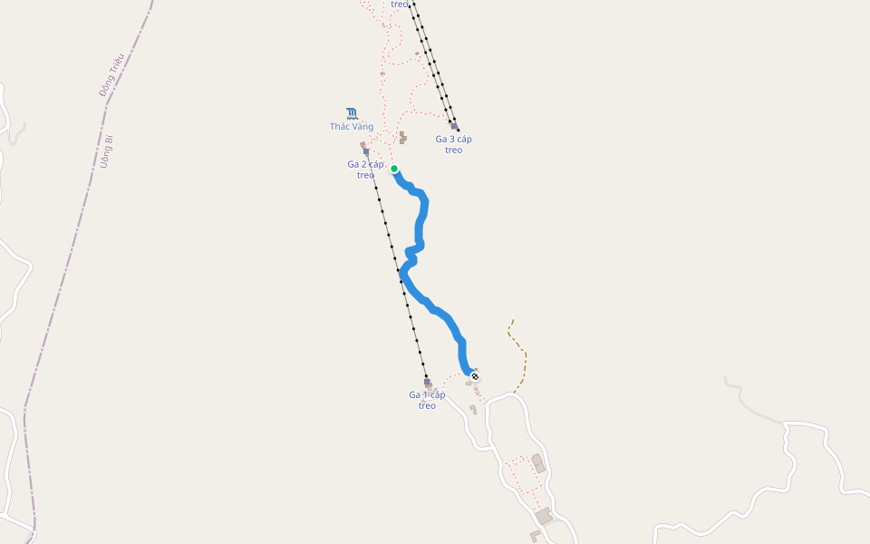 Đường Tùng walking route map in Thành phố Hạ Long