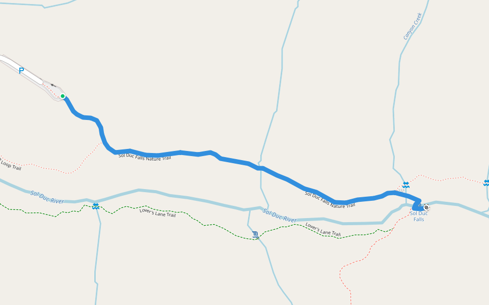 Sol Duc Falls Nature Trail