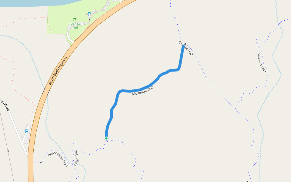Mo Ridge Trail in Arizona | Walking Map