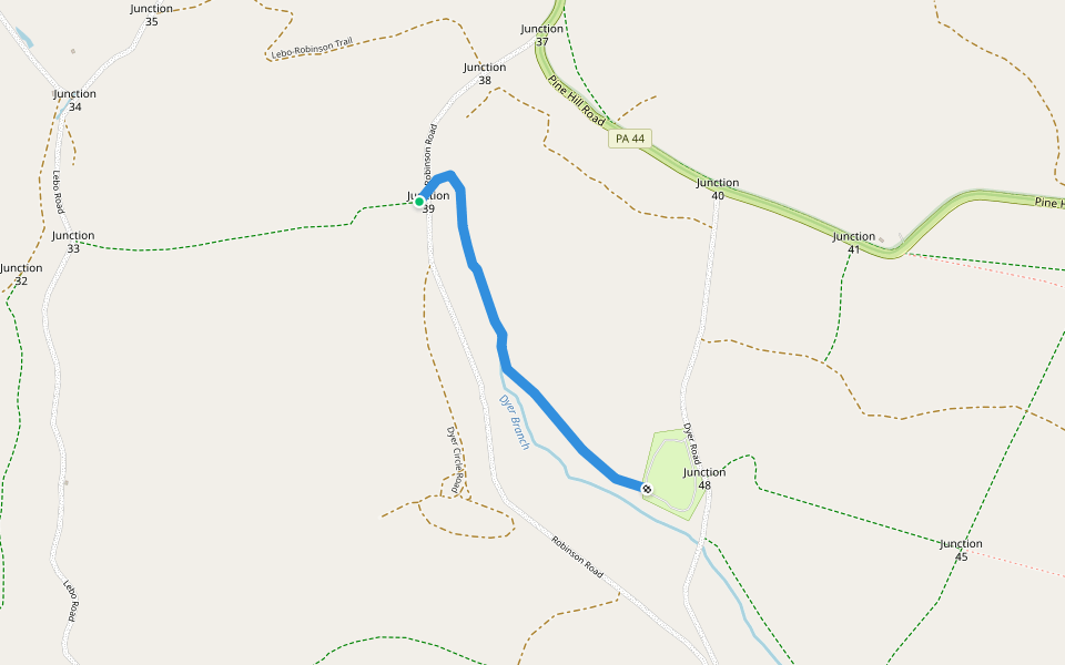 North Link Trail Walking and Running Lock Haven, Pennsylvania Pacer