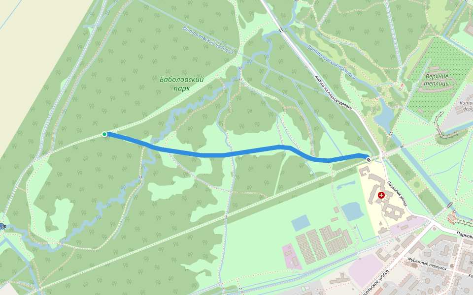 Продольная аллея