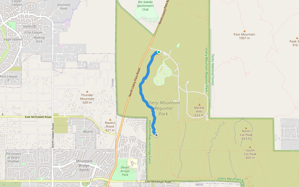 Lost Sheep Trail Walking and Running Mesa, Arizona Pacer