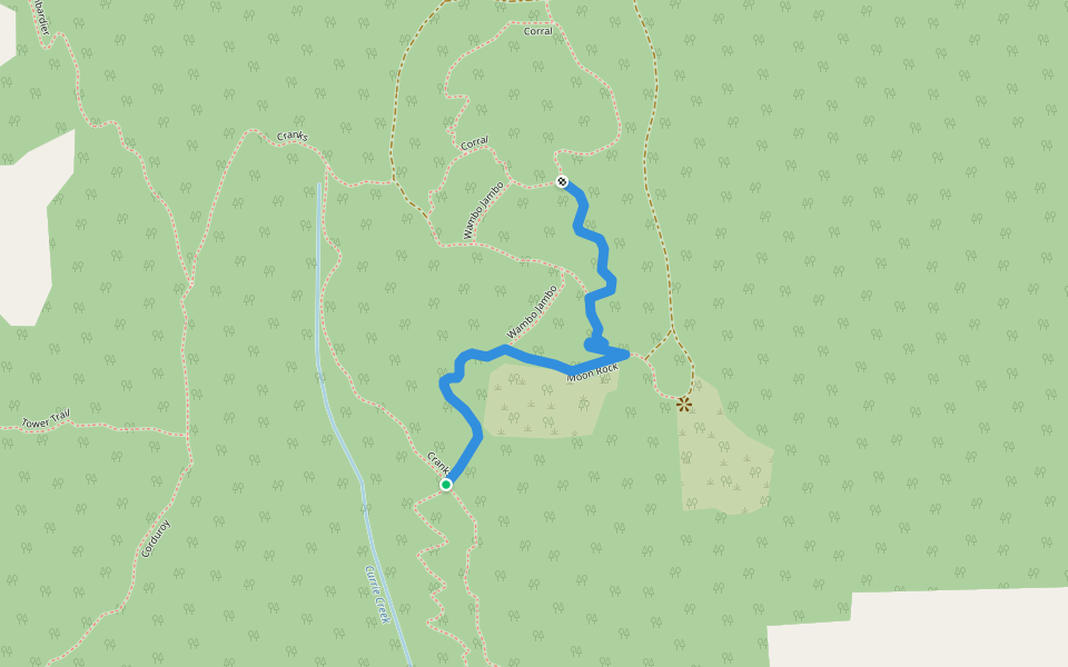 Moon Rock in British Columbia | Walking Map