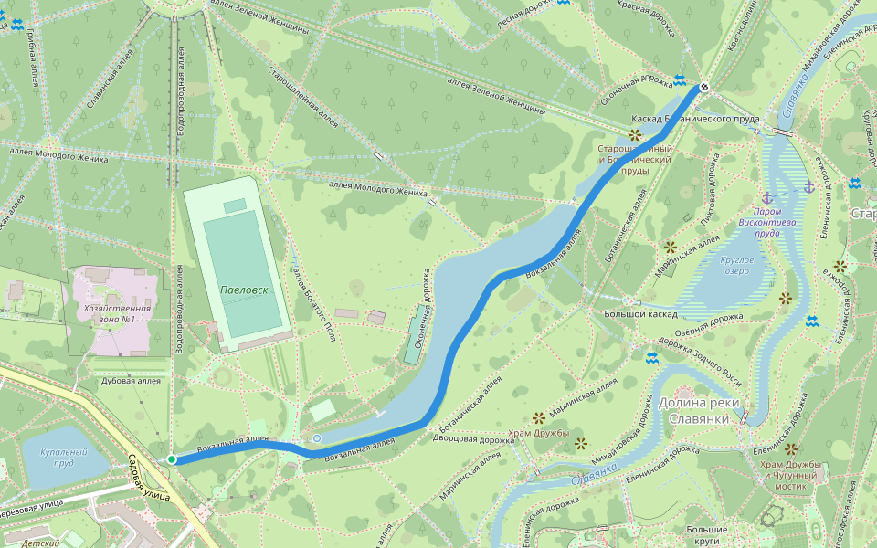 Вокзальная аллея