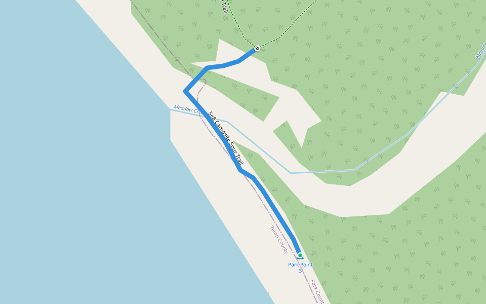 5e8 Campsite Spur Trail