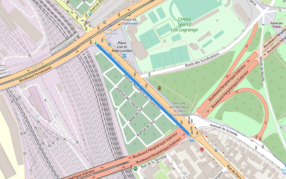 Avenue de la porte de Charenton