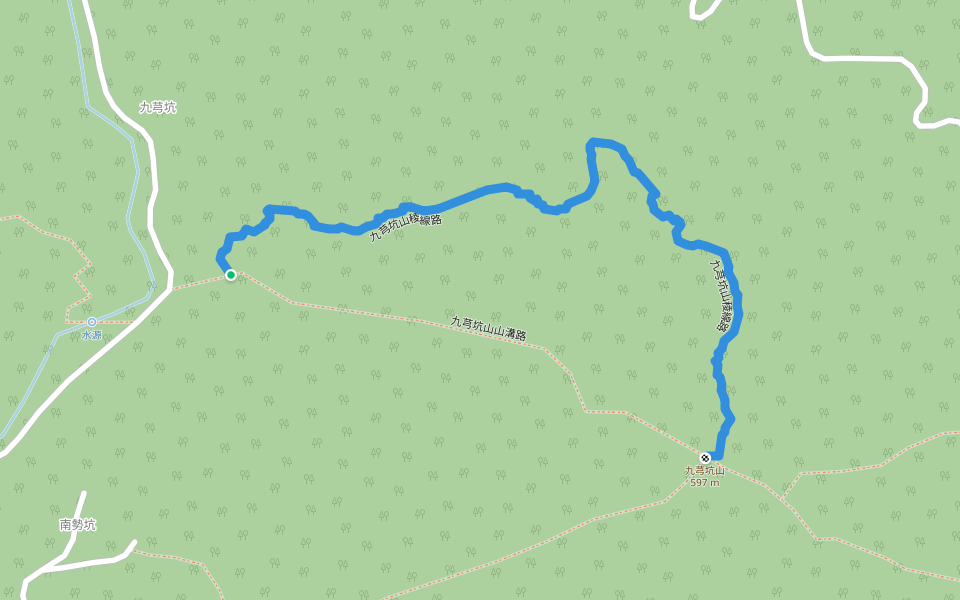 Kushaken Mountain Ridge Line | Walking Map