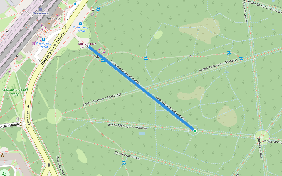 Нововокзальная аллея