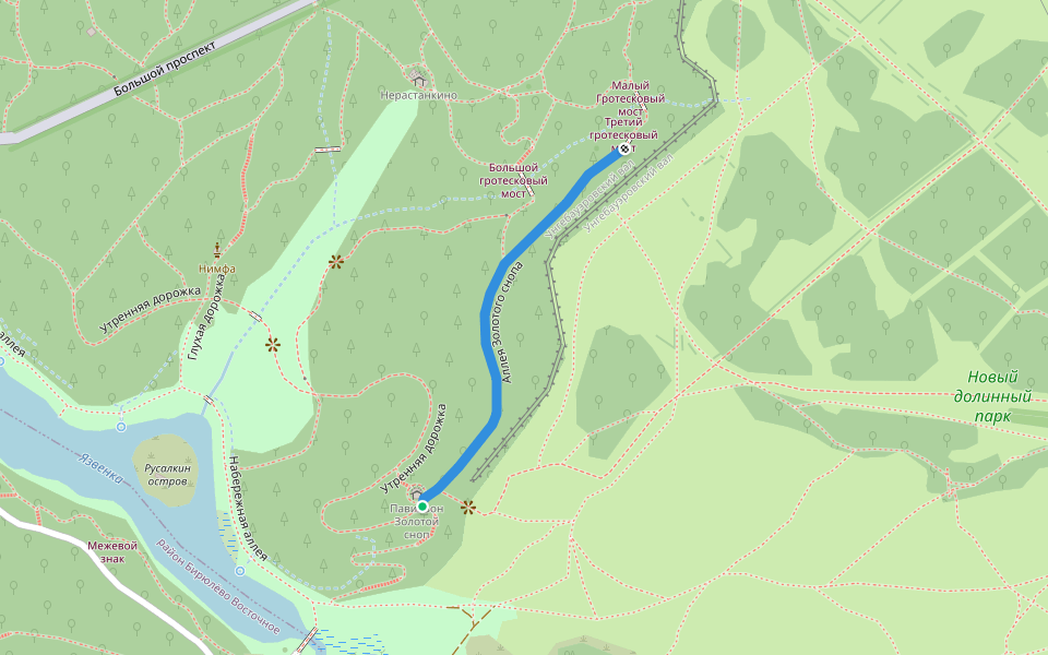 Аллея Золотого снопа