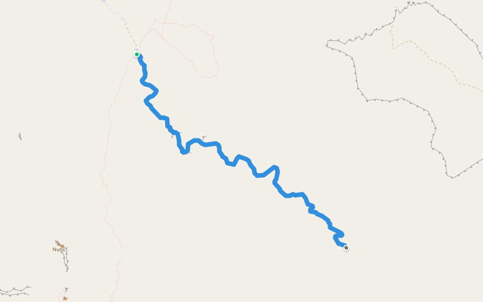 Professor Creek / Mary Jane Canyon Trail