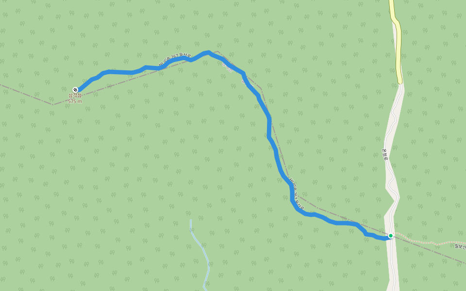 HL/GB-267 등산로 walking route map in Uljin