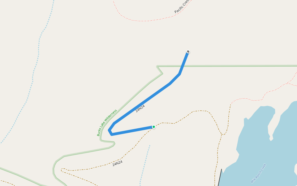 24N24 walking route map in Tobin