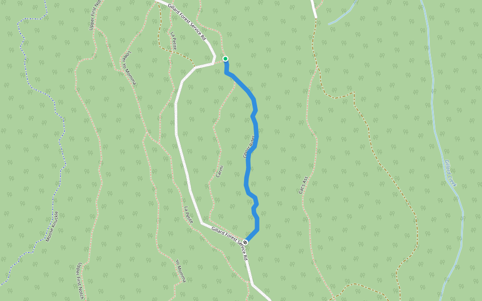 Ghost Rider in British Columbia | Walking Map