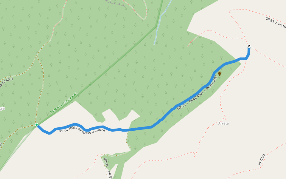 PR - GI 35 walking route map in Aia